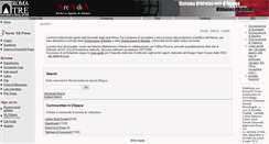 Desktop Screenshot of dspace-roma3.caspur.it